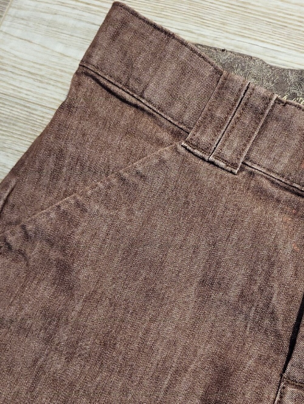 Lee Women's Brown Straight-Leg Pants - Picture 4 of 8